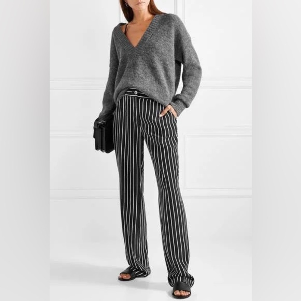 EQUIPMENT SILK SLACKS, NWT, 8